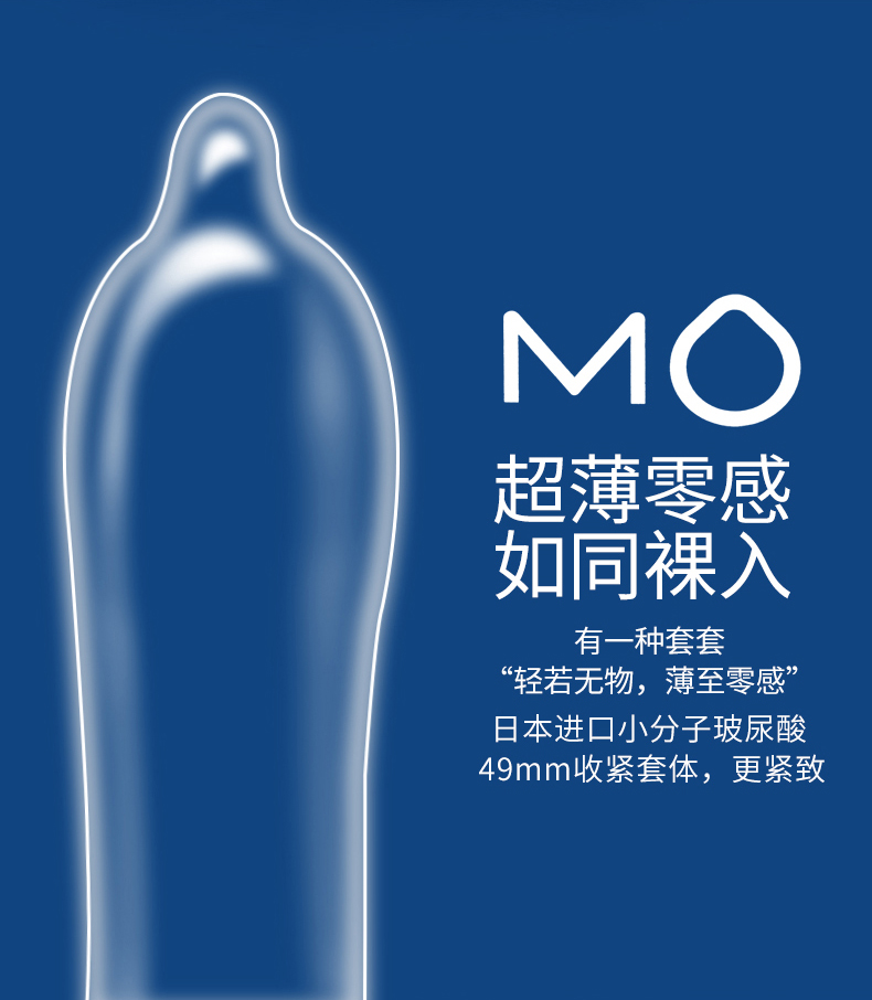 名流 MO玻尿酸003  超薄3只装